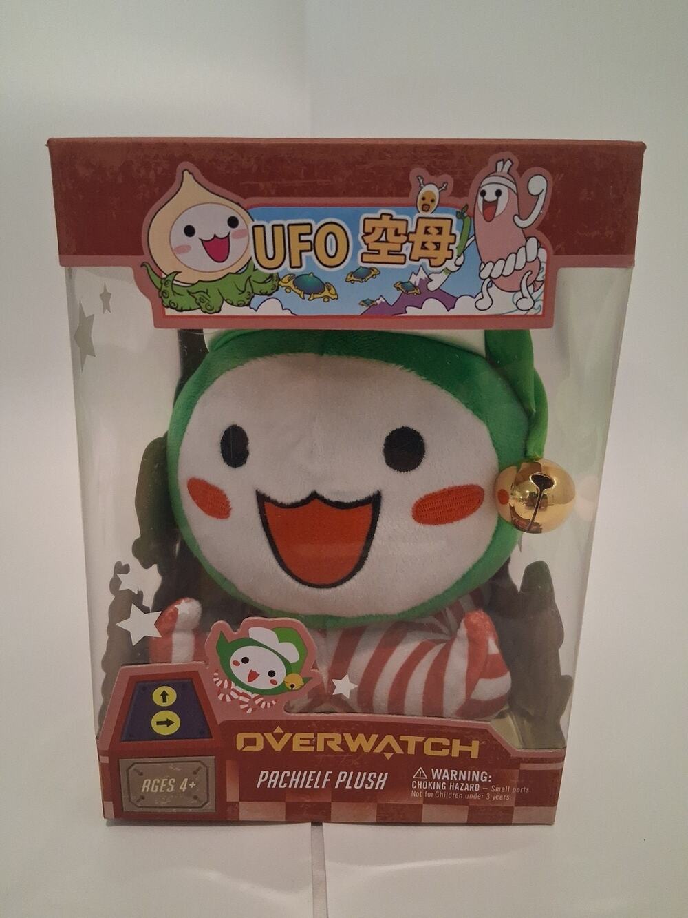 Overwatch PachiElf Pachimari 7" Holiday Christmas Plush Toy Blizzard New In Box